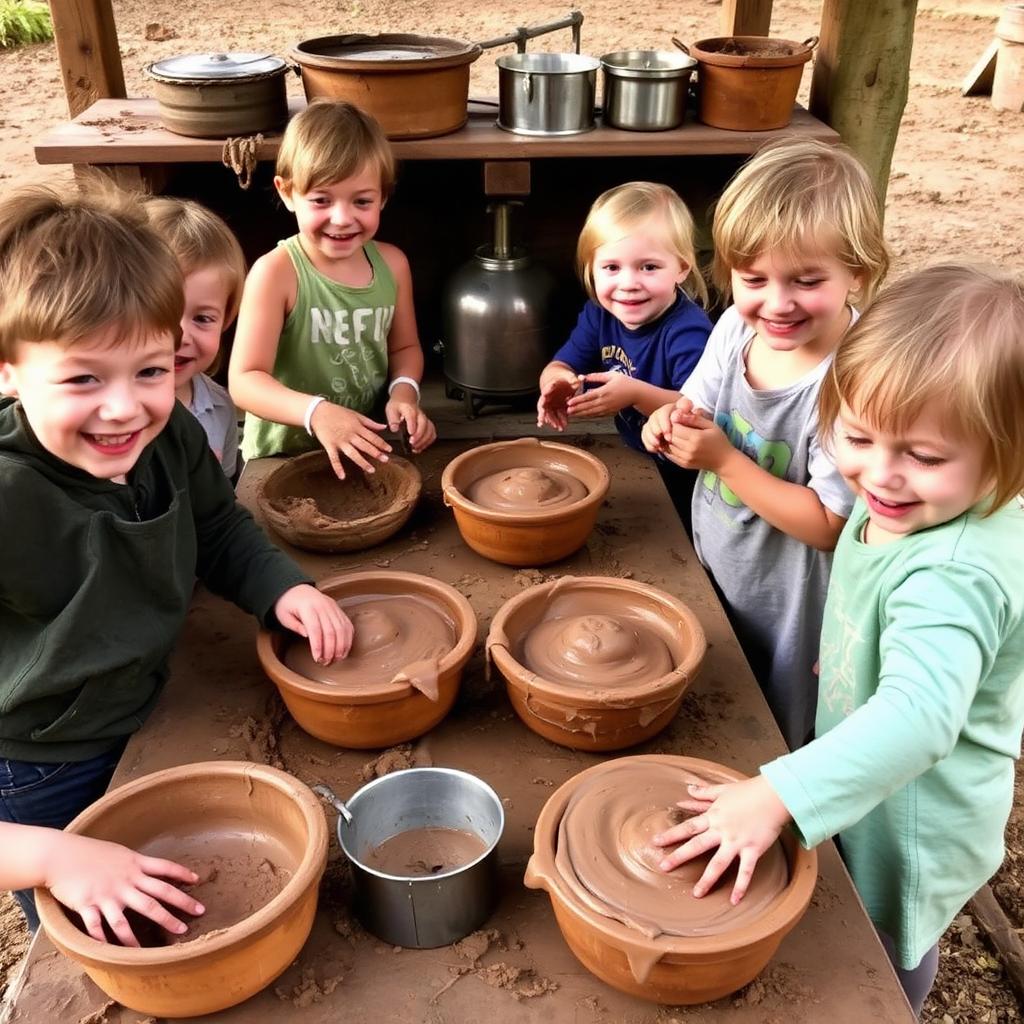 Mud, Clay & Sand